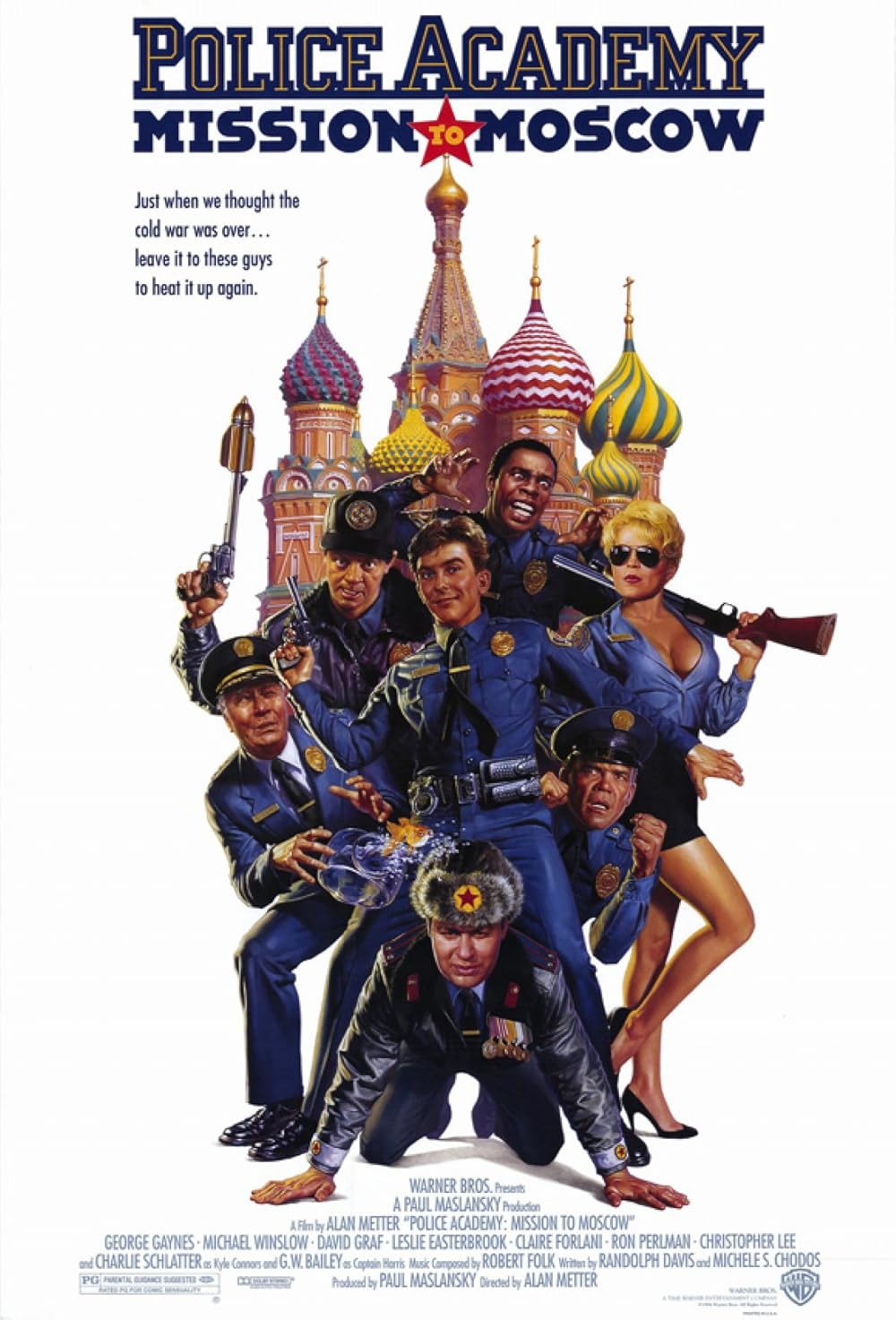 Police Academy 7 - Mission to Moscow Cover